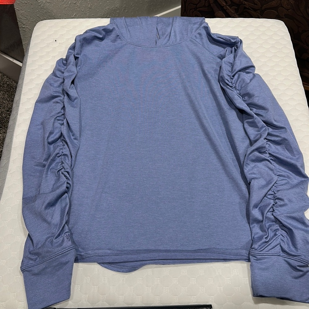 Athleta Girl Uptempo Hooded Top - Picture 1 of 6